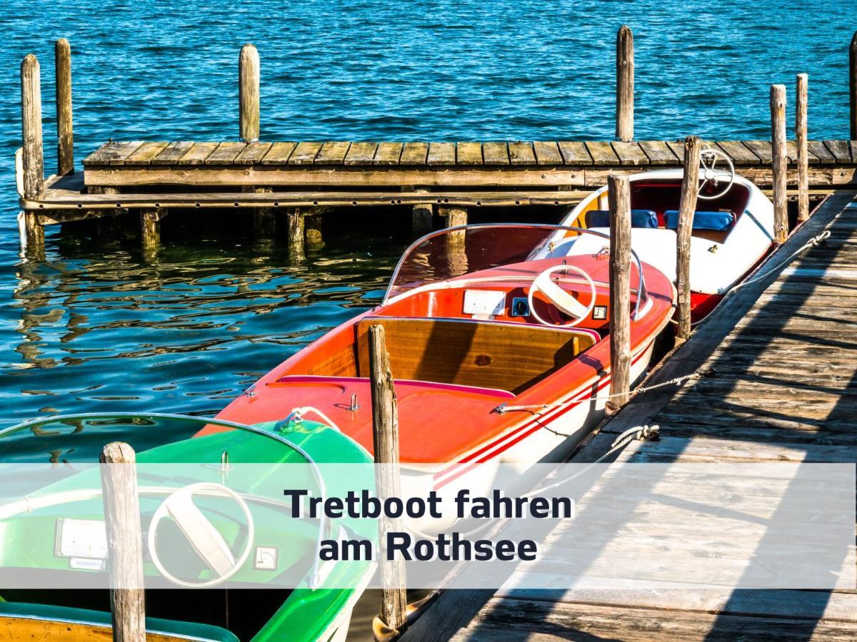 Ferienhaus Rothsee-Oase Ideale Ausgangslage Mit Tollem Ausblick, Sauna Und Privatem Garten Roth  Dış mekan fotoğraf