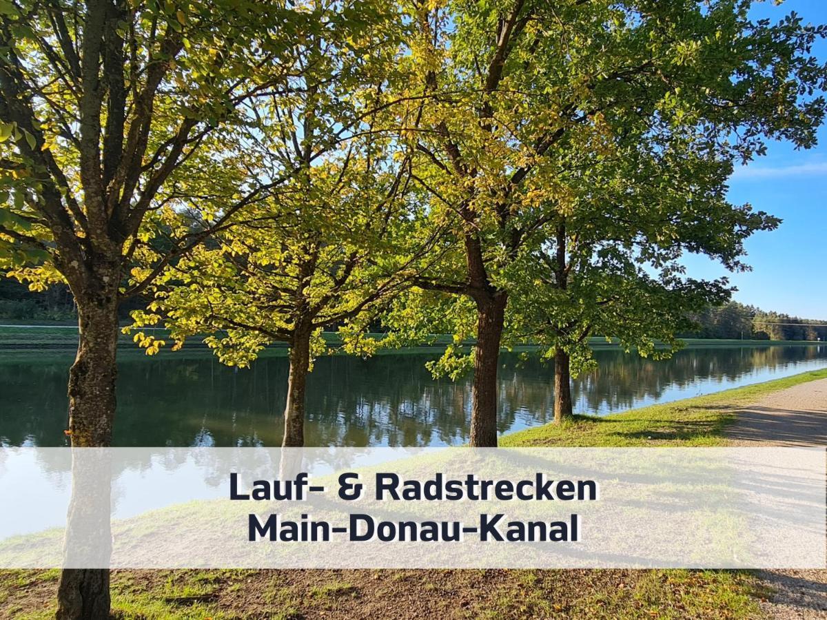 Ferienhaus Rothsee-Oase Ideale Ausgangslage Mit Tollem Ausblick, Sauna Und Privatem Garten Roth  Dış mekan fotoğraf