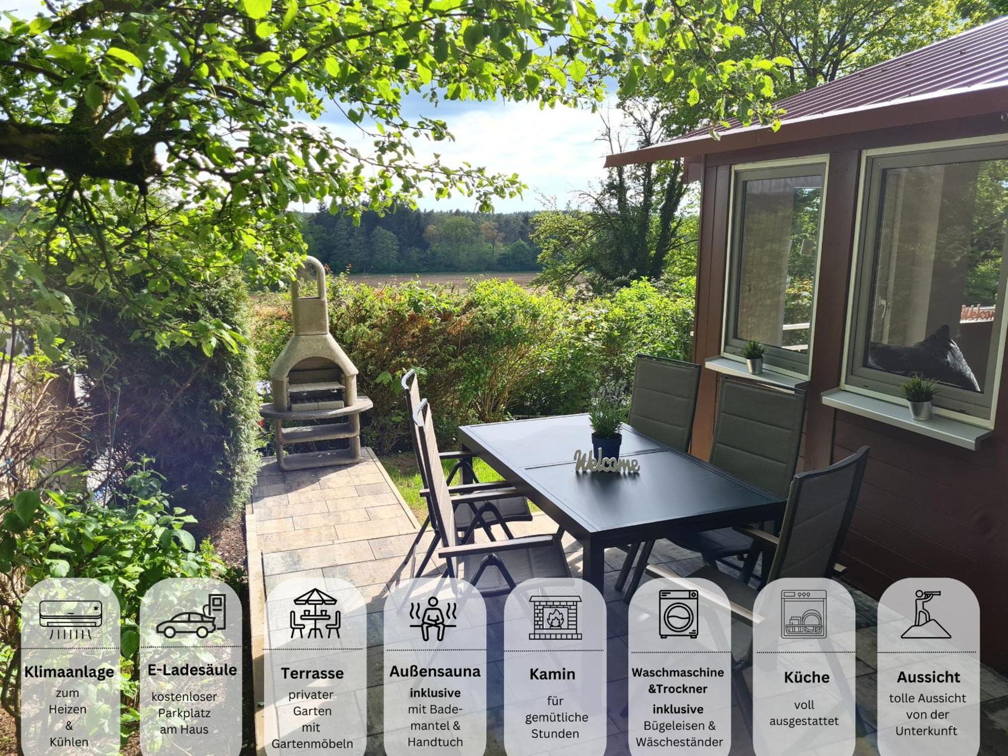 Ferienhaus Rothsee-Oase Ideale Ausgangslage Mit Tollem Ausblick, Sauna Und Privatem Garten Roth  Dış mekan fotoğraf